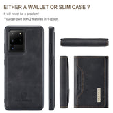 DG.MING M2 Series 3-Fold Multi Card Bag Back Cover Shockproof Case with Wallet & Holder Function, For Samsung Galaxy S20 Ultra, For Samsung Galaxy S20+